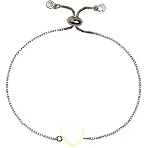 دستبند طلا 18 عیار زنانه الن نار مدل شاخ گوزن ELN1452