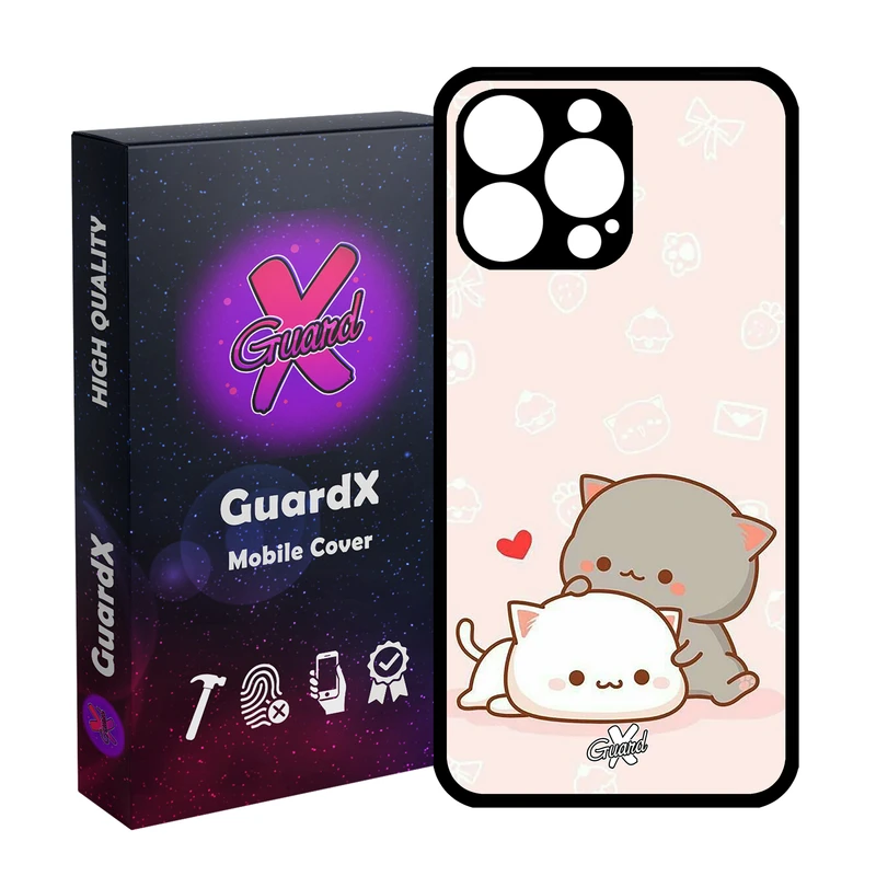 کاور گارد ایکس طرح Love مدل Glass10372 مناسب برای گوشی موبایل اپل iPhone 14 Pro Max