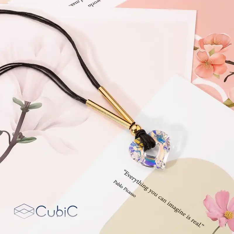 گردنبند زنانه کوبیک مدل QN-02907
