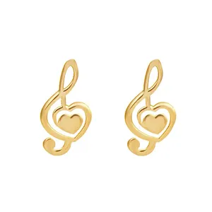 گوشواره طلا 18 عیار شانا مدل E-SG30