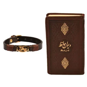 ست هدیه طرح تولد دی  کهن چرم  مدل m120-  10