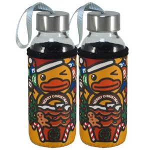 بطری آب اردک مدل Glass Bottle 3 مجموعه دو عددی