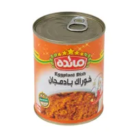 کنسرو خوراک بادمجان مائده - 365 گرم