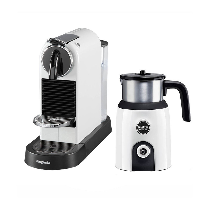 اسپرسوساز نسپرسو مدل سیتیز همراه با کف شیر لاوازا