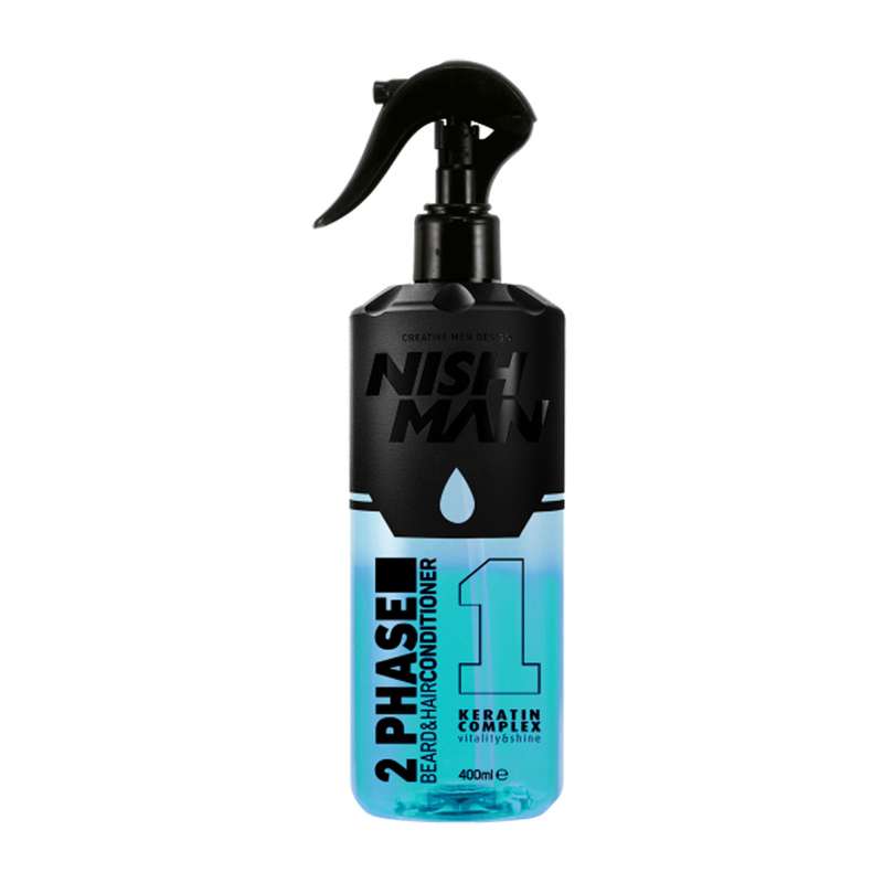 اسپری دو فاز مو نیشمن مدل KERATIN COMPLEX حجم 400 میلی لیتر