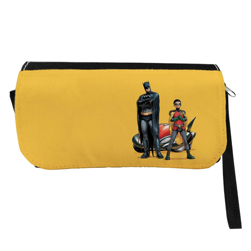  جامدادی طرح بتمن و رابین مدل دو زیپ کد 64