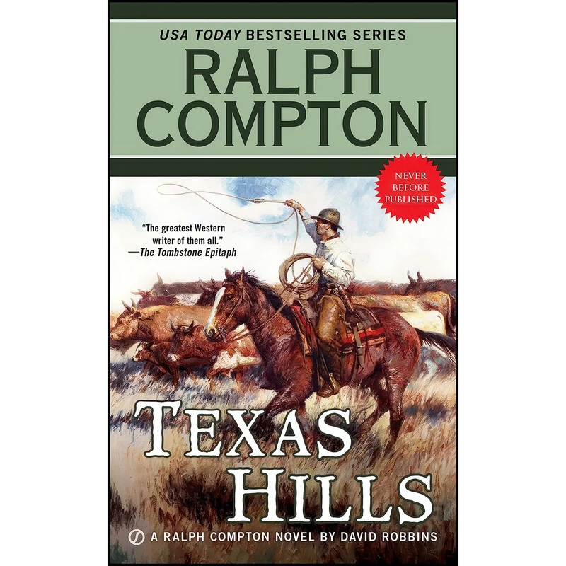کتاب Ralph Compton Texas Hills  اثر David Robbins and Ralph Compton انتشارات Berkley