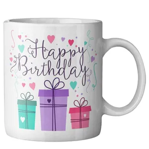 ماگ ماگستان مدل تولد مبارک جعبه کادویی