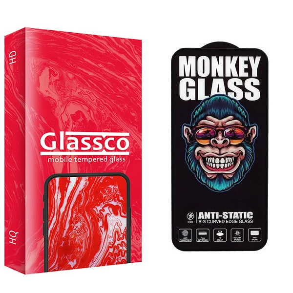 محافظ صفحه نمایش گلس کو مدل MonkeyG CGo1 مناسب برای گوشی موبایل اپل iPhone XS Max