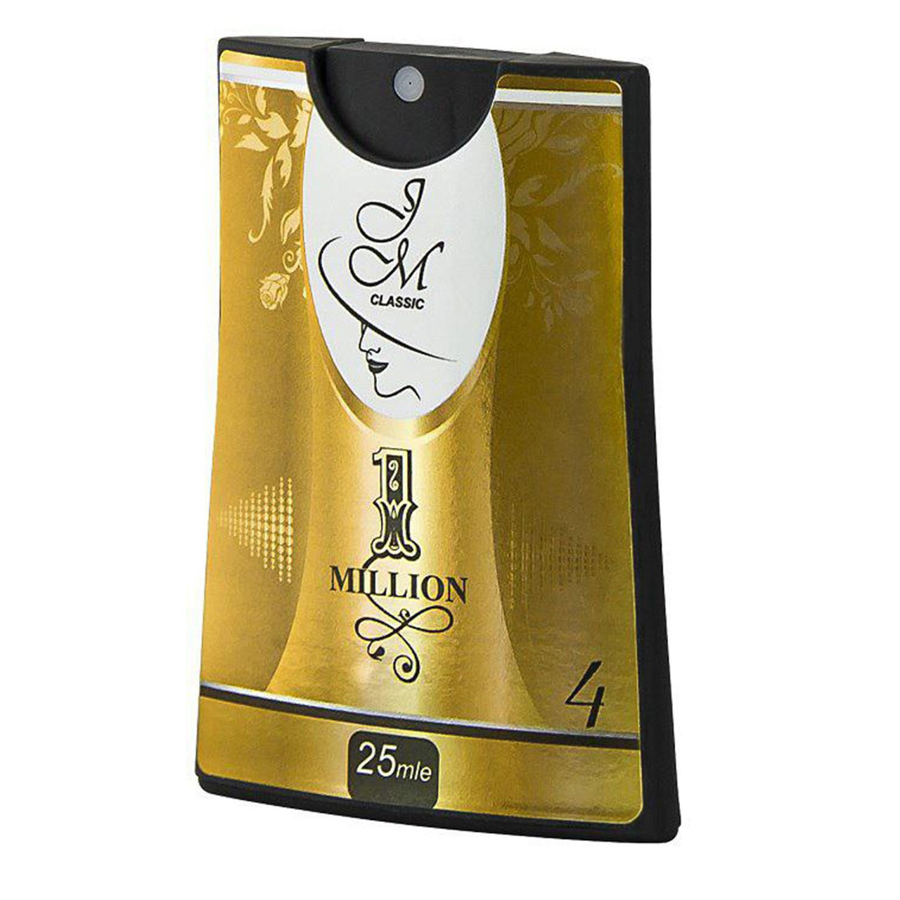 عطر جیبی مردانه JM  کد 4 حجم 25 میلی لیتر