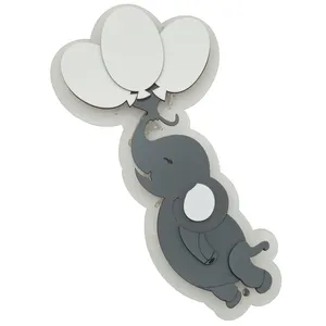 چراغ خواب کودک مدل فیل و بادکنک 