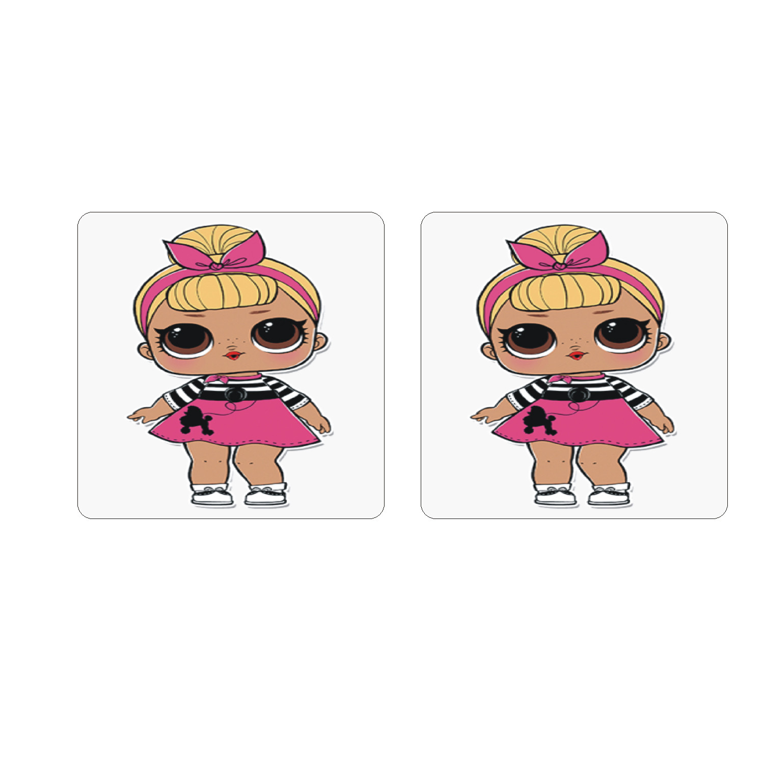 گوشواره دخترانه مدل L O L -کد 112