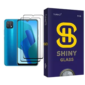 Atouchbo Shiny Glass MIX002 Screen Protector For Oppo A16K Pack Of 2