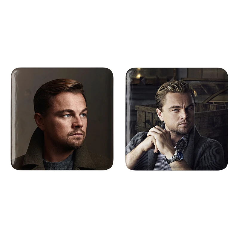 مگنت خندالو مدل لئوناردو دی کاپریو کد 64286427 مجموعه 2 عددی