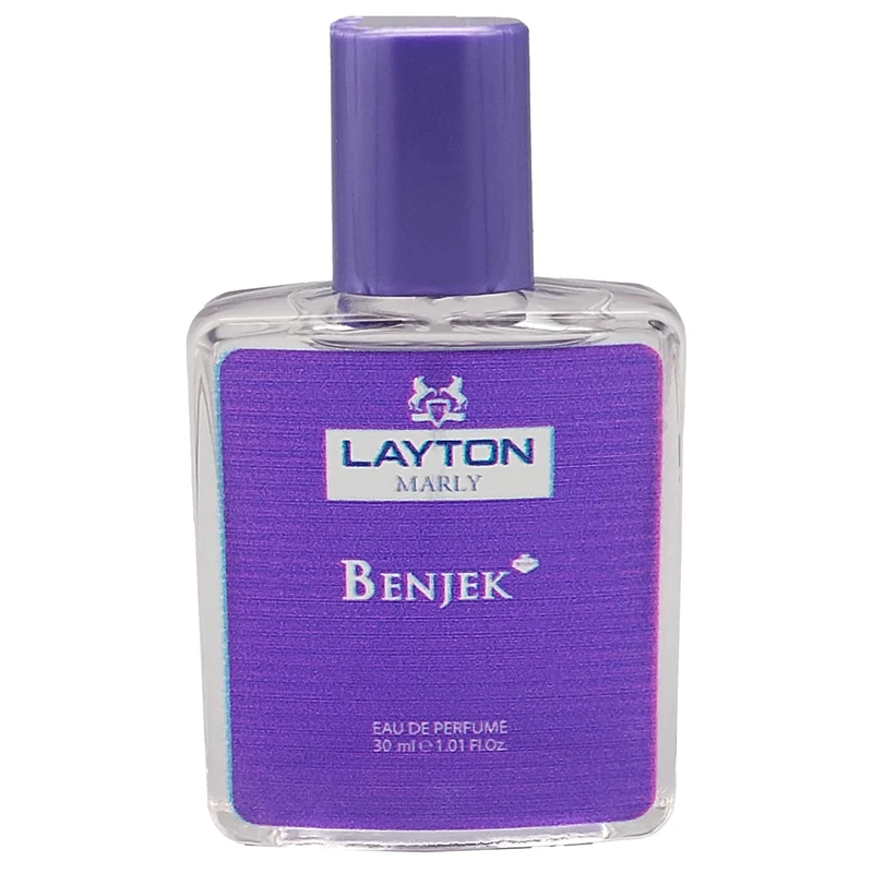 عطر جیبی مردانه بنجک مدل مارلی لیتون  با رایحه گرم و شیرین حجم 30 میلی‌لیتر