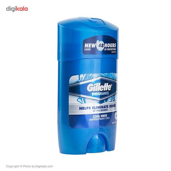 استیک ضد تعریق مردانه ژیلت مدل Cool Wave حجم 48 میلی لیتر استیک ضد تعریق مردانه ژیلت مدل Cool Wave حجم 48 میلی لیتر