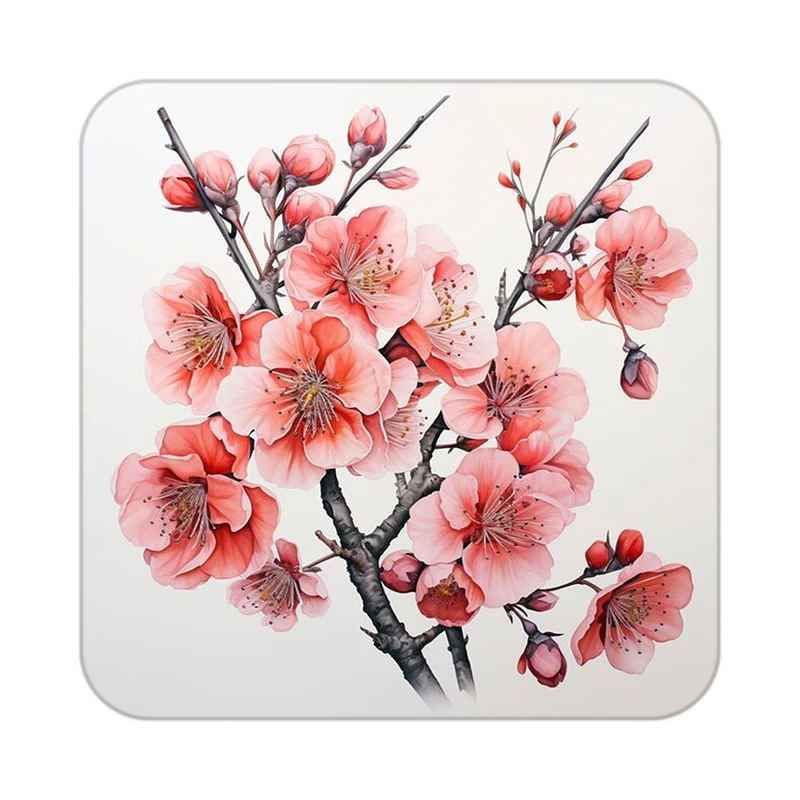 زیر لیوانی کاکتی طرح گل مدل mp17638