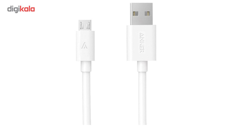کابل تبدیل USB به میکرو USB انکر 90 سانتی متر