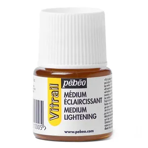 مدیوم روشن کننده رنگ ویترای پ ب او مدل Vitrail Lightening حجم 45 میلی لیتر