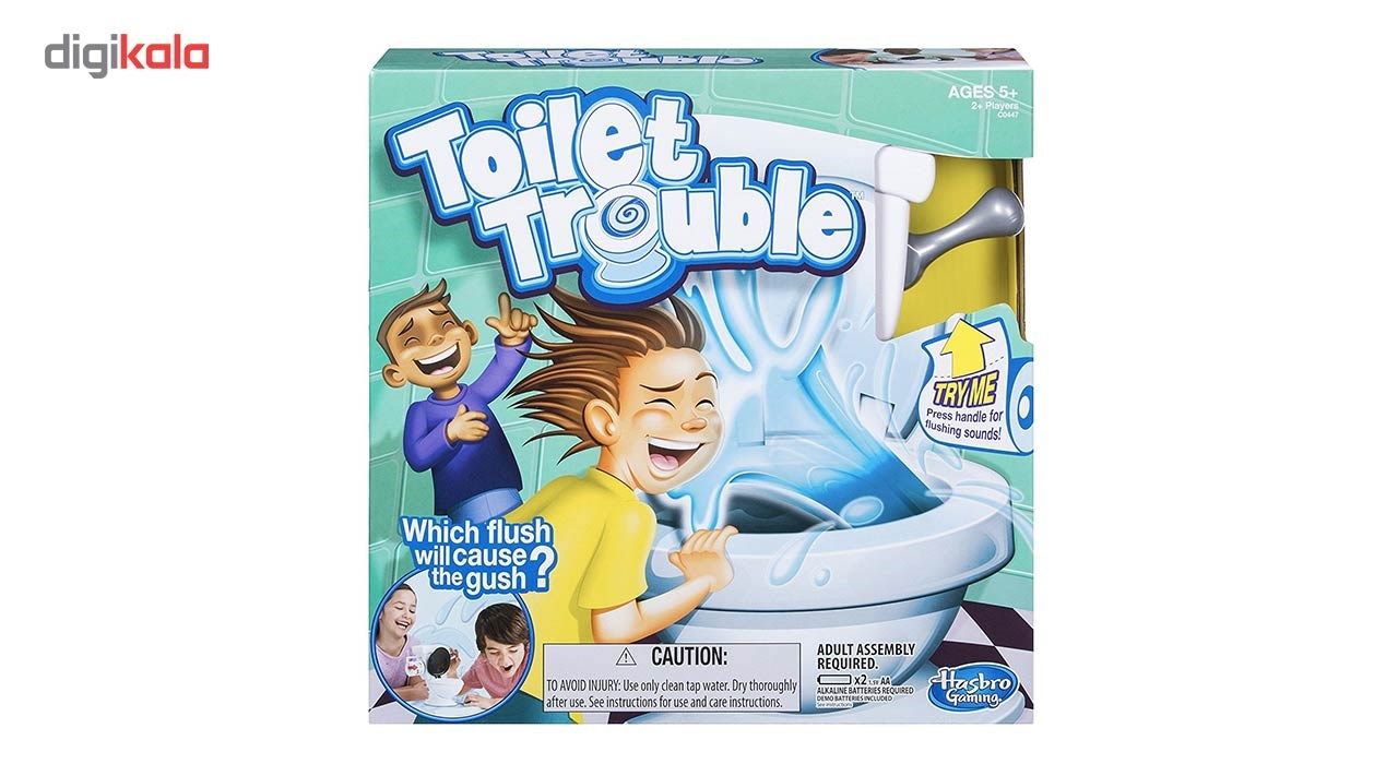 ابزار شوخی هاسبرو مدل Toilet Trouble