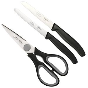 چاقوی آشپزخانه جی فی نی کد G-03 مجموعه 3 عددی