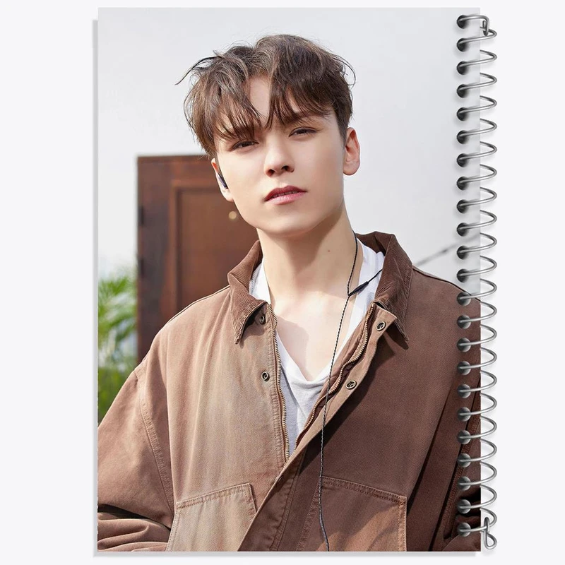 دفتر نت موسیقی 50 برگ خندالو مدل ورنون گروه سونتین Seventeen کد 21519