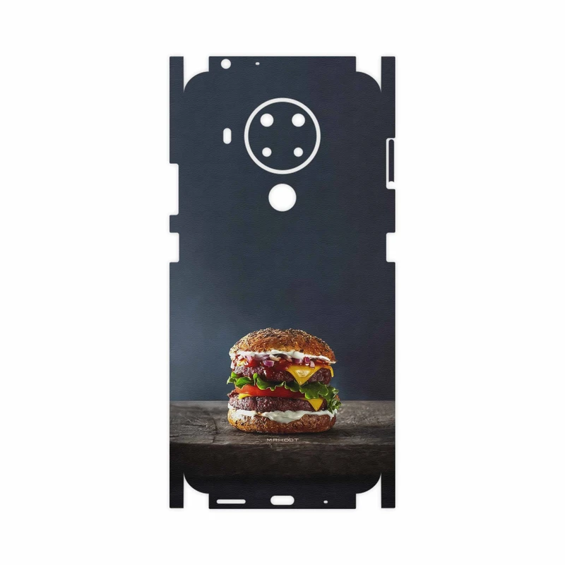 برچسب پوششی ماهوت مدل Hamburger-FullSkin مناسب برای گوشی موبایل نوکیا 5.4