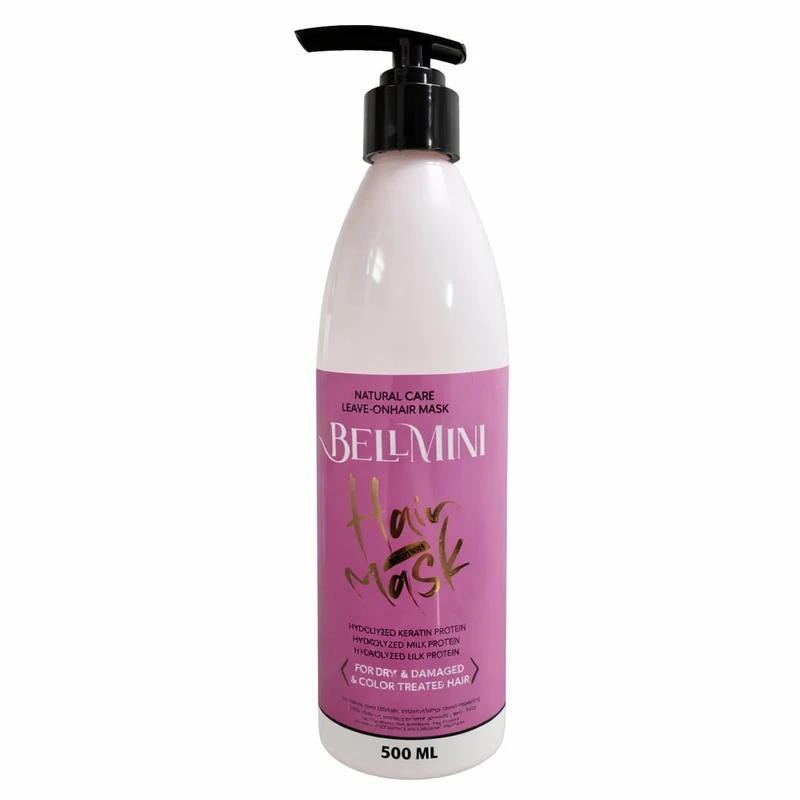 ماسک مو ترمیم کننده بلمینی مدل 003 مناسب برای مو های خشک و آسیب دیده حجم 500 میلی لیتر