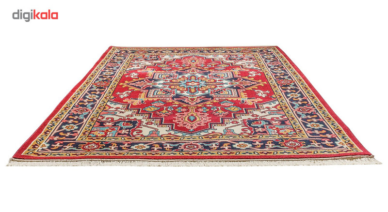 گلیم ماشینی کویر کد 145 طرح هریس زمینه قرمز گلیم ماشینی کویر کد 145 طرح هریس زمینه قرمز