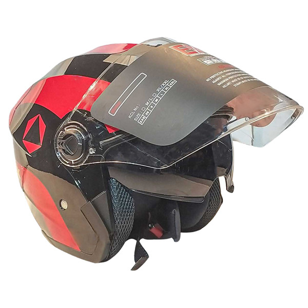 کلاه کاسکت ای کی مدل بدون فک کد BF_BLK