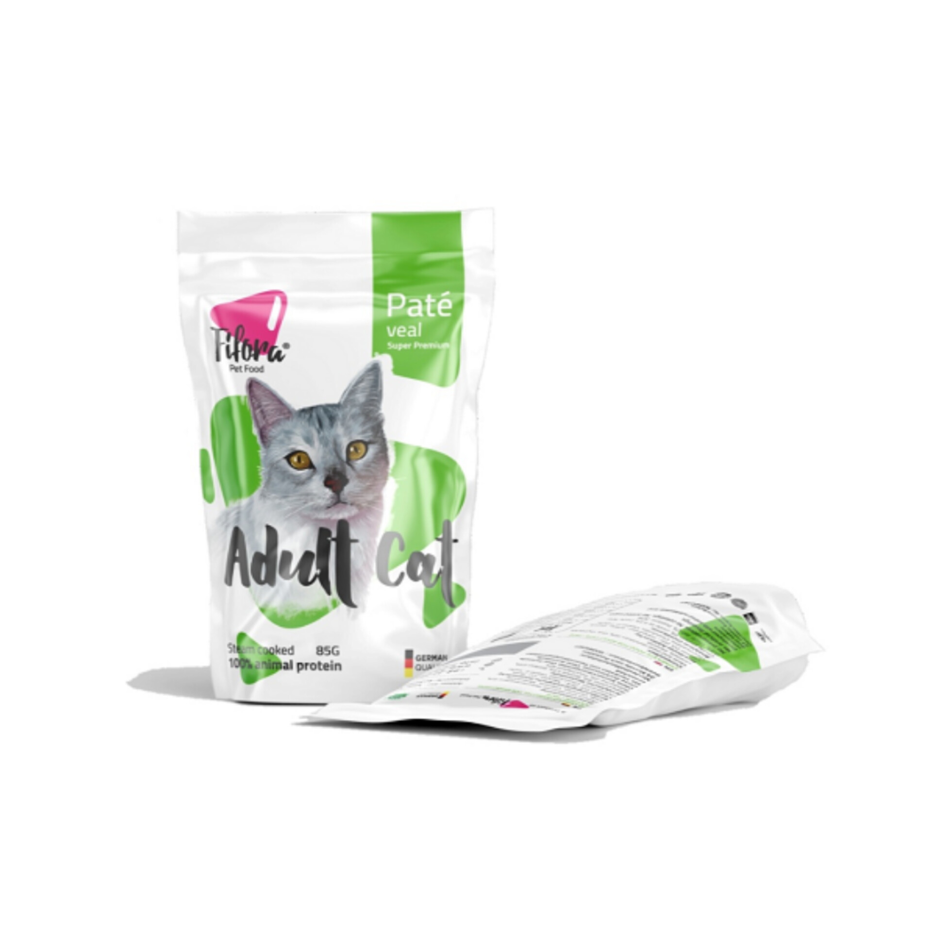 پوچ گربه فیفورا مدل گوساله وزن 85 گرم بسته 2 عددی