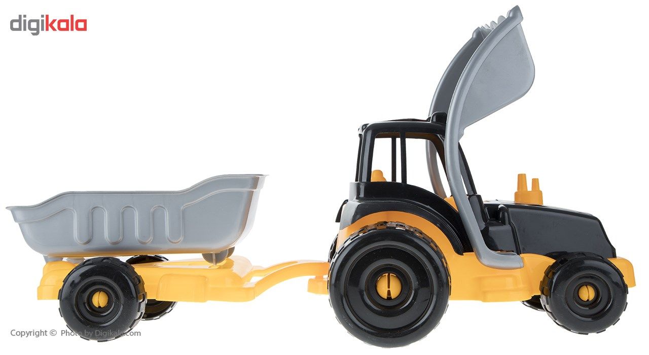 ماشین بازی زرین تویز مدل Village Tractor H4