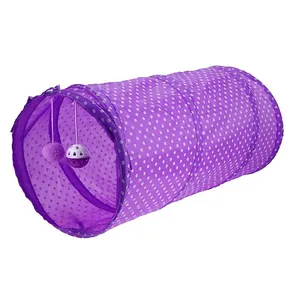 اسباب بازی گربه و سگ سری تونل تاشو مدل Collapsible Tunnel-P سایز 50 سانتی متر