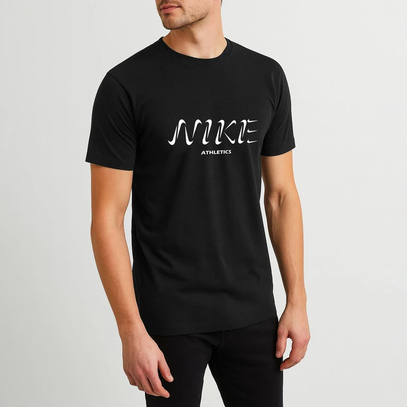 تی شرت آستین کوتاه مردانه مدل 00140252 رنگ مشکی