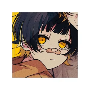 استیکر لپ تاپ و موبایل مدل انیمه طرح بلو لاک مگورو باچیرا کد 1481