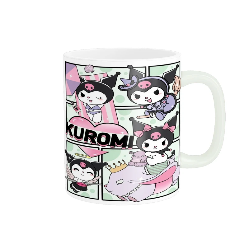 ماگ پاد آفرین مدل کارتونی عروسکی طرح کرومی دخترونه کد p10778