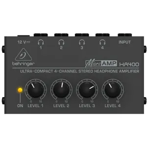 آمپلی فایر هدفون بهرینگر مدل HA-400 4-CH