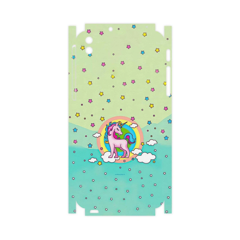 برچسب پوششی ماهوت مدل Rainbow unicorn adventure-FullSkin مناسب برای گوشی موبایل اچ تی سی Desire 816