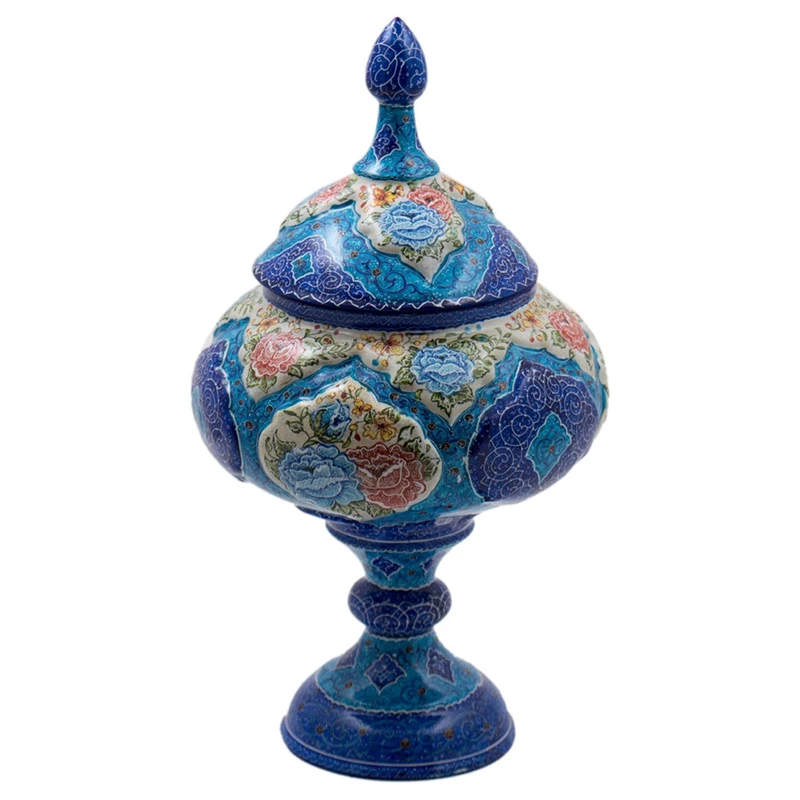 شکلات خوری میناکاری رستا طرح 9-13-102  ارتفاع 29 سانتی متر