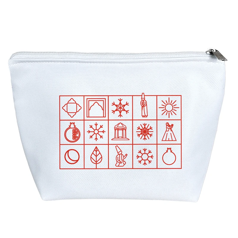 کیف لوازم آرایش دخترانه خندالو مدل شب یلدا کد 10832