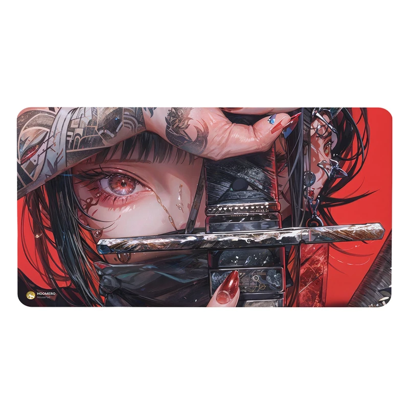 ماوس پد هومرو مدل MX2896 طرح فانتزی سامورایی