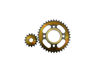 دنده زنجیر موتورسیکلت فابریک کد80 مناسب برای هندا مجموعه 2 عددی