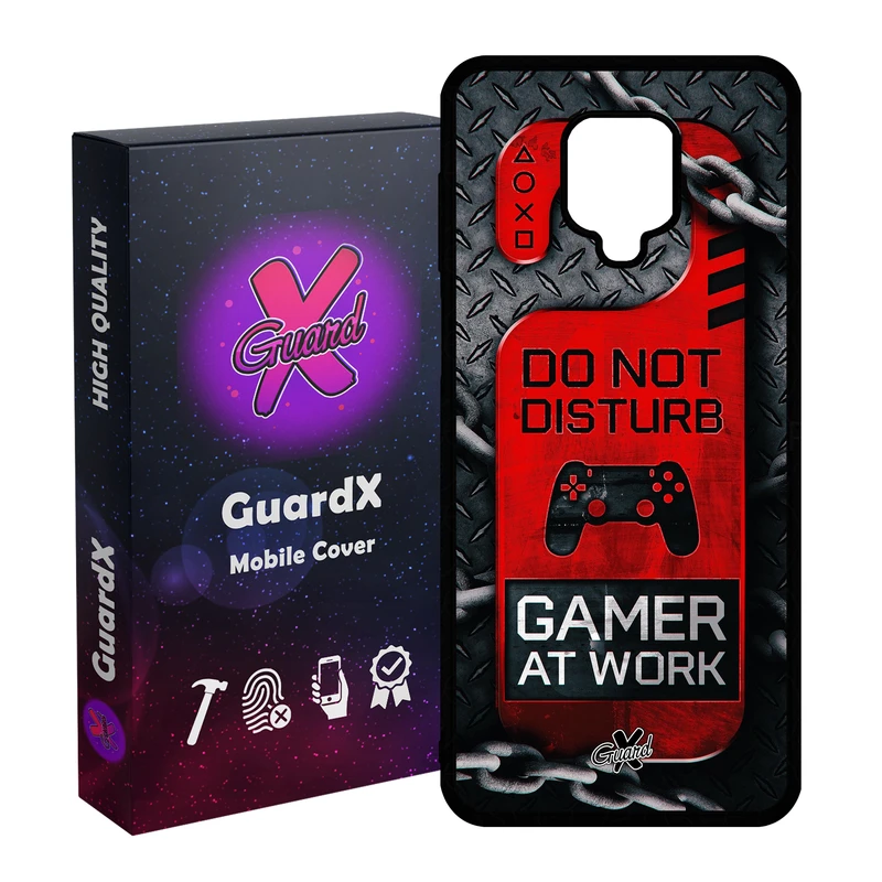 کاور گارد ایکس طرح Gamer مدل Glass10001 مناسب برای گوشی موبایل شیائومی Redmi Note 9S / Note 9 Pro / Note 9 Pro Max