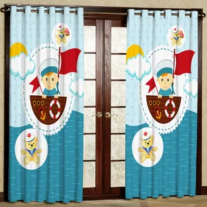 پرده مدل چاپی هازان پانچی کد 564 سایز 200x140 سانتی متر