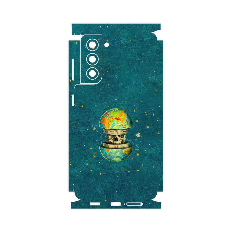 برچسب پوششی ماهوت مدل Collage of Earth Face-FullSkin مناسب برای گوشی موبایل سامسونگ Galaxy S21 5G