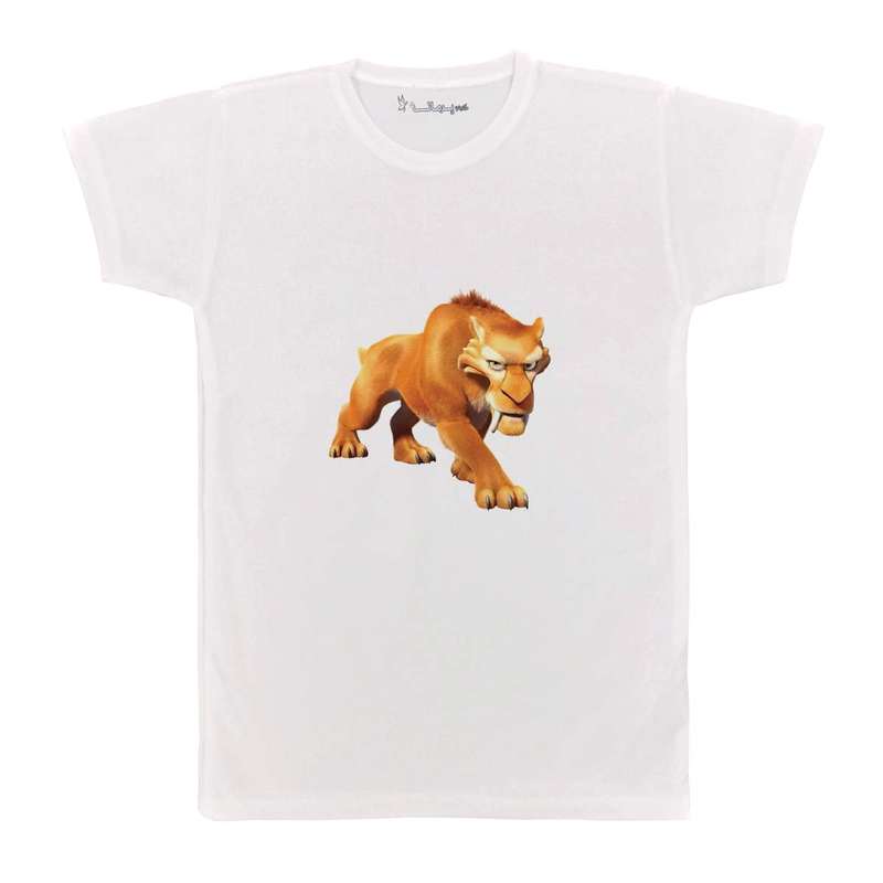 تی شرت بچگانه پرمانه طرح عصر یخبندان کد pmt.1496