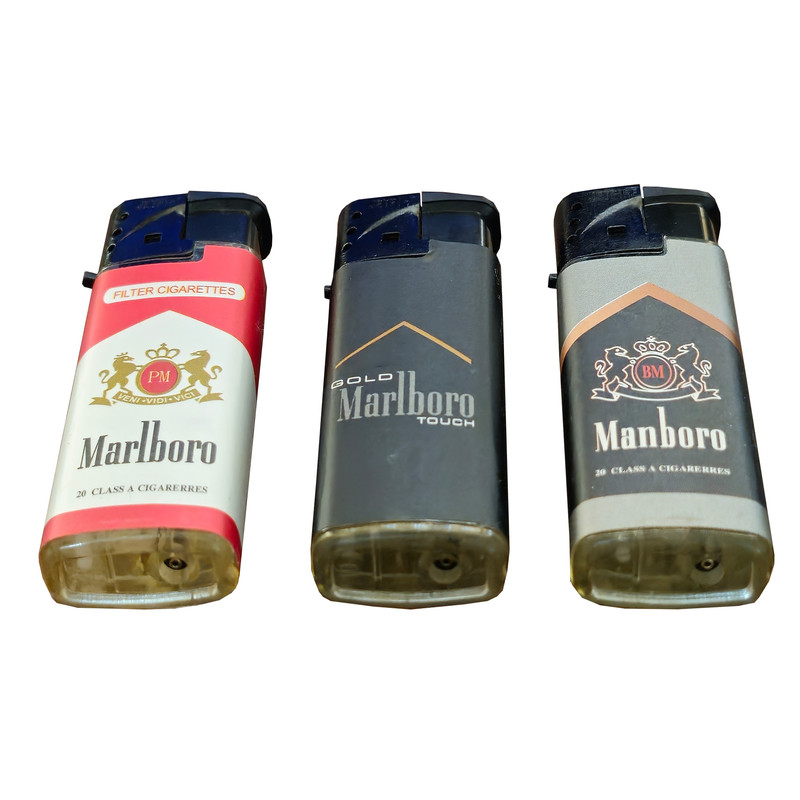 فندک گازی مدل اتمی f12 مجموعه 3 عددی