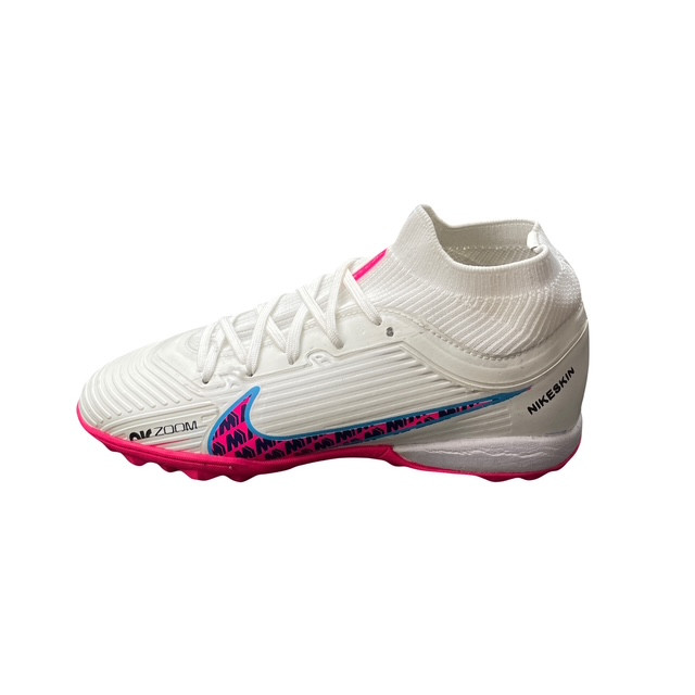 کفش فوتبال پسرانه مدل استوک ریز ساقدار چمن مصنوعی