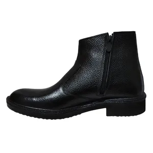 نیم بوت مردانه چرم تبریز مدل پاریس