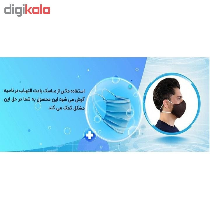 گیره نگهدارنده بند ماسک صورت مدل keshi105 گیره نگهدارنده بند ماسک صورت مدل keshi105